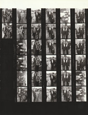 Contact Photo Sheet & Negatives Cary Grant Daly Brown Korman Keith Monty Hall 86
