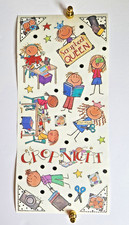 Hoja de pegatinas vintage 2001 Me & My Big Ideas MAMBI 12" SCRAPBOOK QUEEN