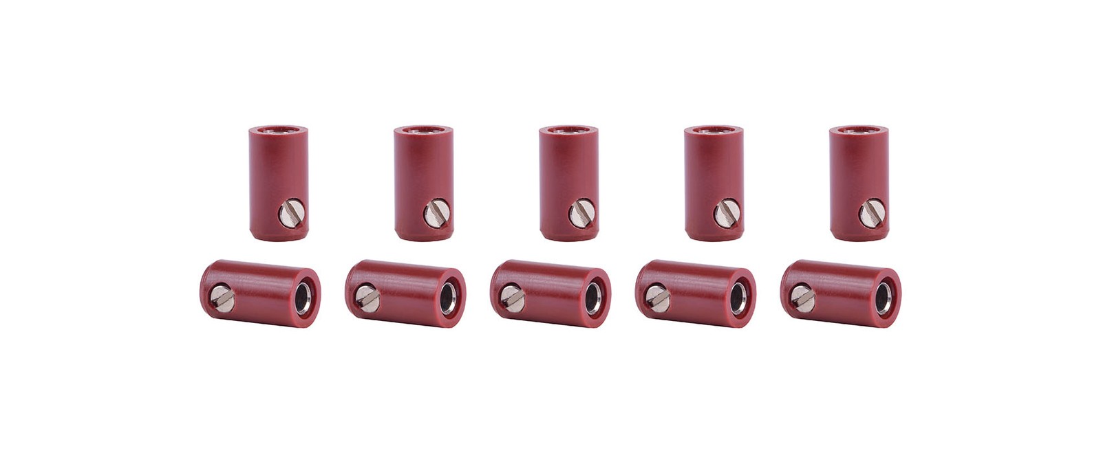 Viessmann 6882 - Socket Brown, 10 Pieces - New