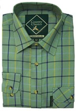 Country Classics Quality Check Shirts Mens Long Sleeve S-5XL Work Casual Outdoor