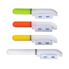 Lampe Veilleuse Flotteur LED Pointe de Pêche Boucle Lumineuse Design Silicone