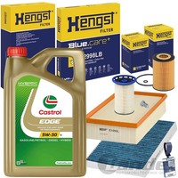 Hengst Filterset+Valvoline 5W30 Passend FüR A3 8V Vw Golf 7 Touran 5T Passat B8