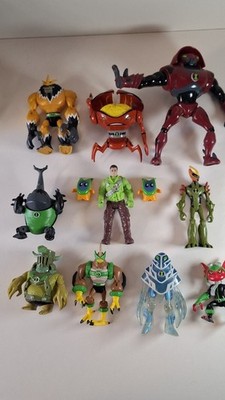 Ben 10 Alien Force Ultimate Alien Action Figuren Konvolut Lot 12 Figuren Ben Ten