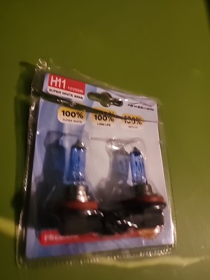 H11 12V55W Halogen Headlight Bulb w/ Super White Light Long Life Replacement  M2