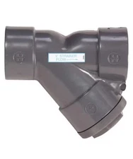 HAYWARD YS10200T Y Strainer,7 1/8" H,20 mesh,PVC 3CED6
