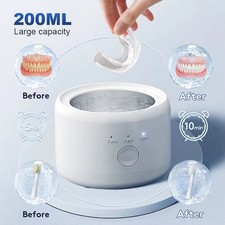 Large Capacity Braces Cleaning Machine  for Mouth Guard Aligner Whitening Trays
