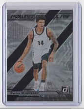 2022-23 Chronicles Draft Picks Donruss Power Formulas Black Marjon Beauchamp