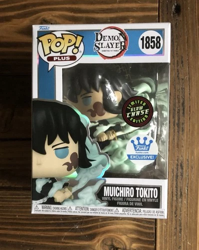 Funko Pop! Demon Slayer Muichiro Tokito Funko Shop Exclusive #1858 GITD Chase