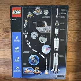 LEGO NASA Apollo Saturn V 92176 Ideas Complete Set 1969pcs Display Stand 2020