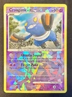 Croagunk 13/17 2008 Pop Series 8 Promo Pokemon Card Cracked Ice Reverse Holo Lp