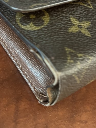 Womens Trifold LOUIS VUITTON Monogram Portefeuille Long Wallet - Picture 2 of 20