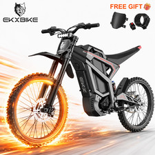 16800W Peak Electric Dirt Bike 72V 50Ah 70MPH long range Off-Road E Motorcycle