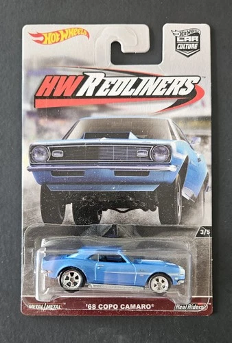 Hot Wheels Car Culture HW Redliners 1968 Copo Camaro 3/5