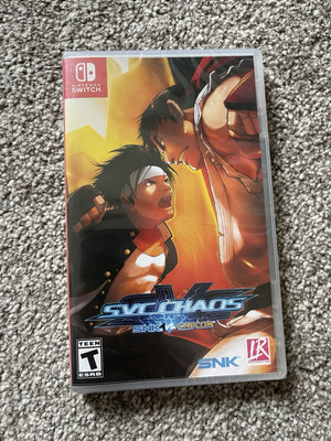 SNK VS CAPCOM SVC CHAOS Nintendo Switch Limited Run Games Neu Sealed