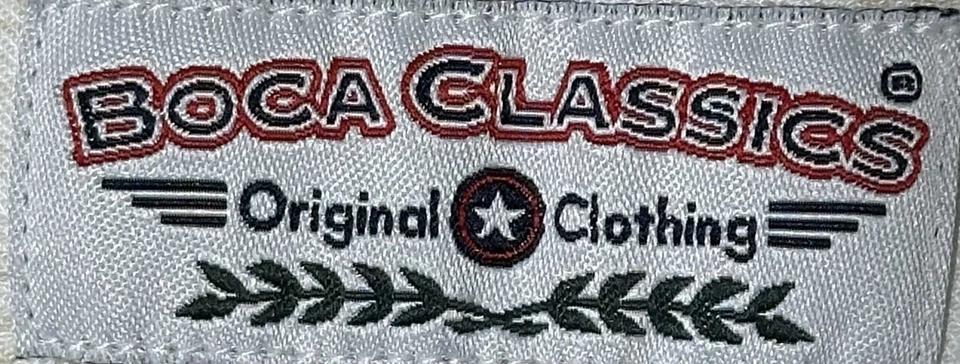 Camisa masculina Natal na Flórida XXL Boca Classics botão para baixo Santa Surf Beach - Imagem 3 de 4