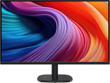 27 Inch Monitor, FHD 1080P, 100Hz, IPS, Built-In Speakers, VESA Compatible, USB