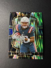 2025 Panini Select #178 Kyle Williams Black and Green Prizm Shock