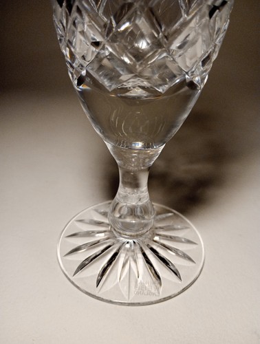 Thomas Webb Warwick Crystal Cut Short Stem Champagne Flutes x 2 - Picture 8 of 13