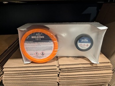 BELZONA 1511 SUPER HT-Metal Base & Solidifier 1KG Kit Metal Repair GENUINE FRESH