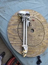 Antique 1939 Elto Cub .5hp Single Cylinder Outboard Boat Motor Parts Lot 