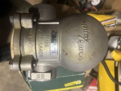 Spirax Sarco CAS 14S Stainless Steam Trap 1  NPT