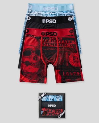 PSD Men's  3 Pack 7'' Boxer Briefs -  Bens & Bones
