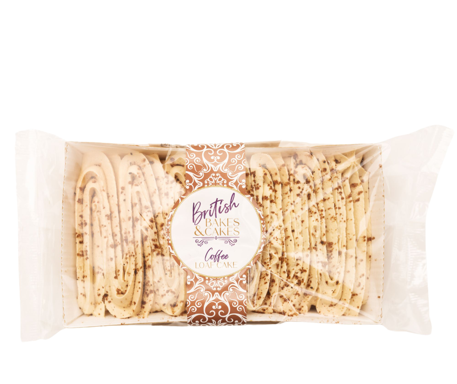 British Bakes & Cakes Iced Coffee Loaf Cake 290g - Pack of 3