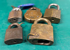 Padlock Lot - Yale Best Corbin USPS - No keys -  Collector — photo 2