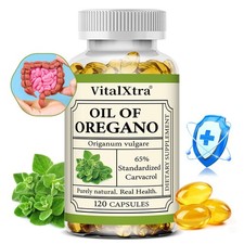 Oregano Oil 150mg with Carvacrol-Immune,Respiratory&Digestive Support 30~120Caps