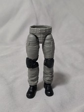 GI Joe Classified Mainframe  178 Male Gray Pants Legs Black Boots 6  Fodder 1 12
