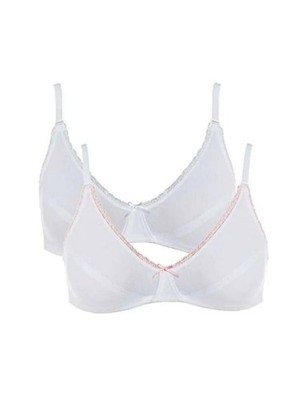 Royce My First Bra Missy Softschalen BH 2er Pack 8000 ohne Bügel 100% Baumwolle