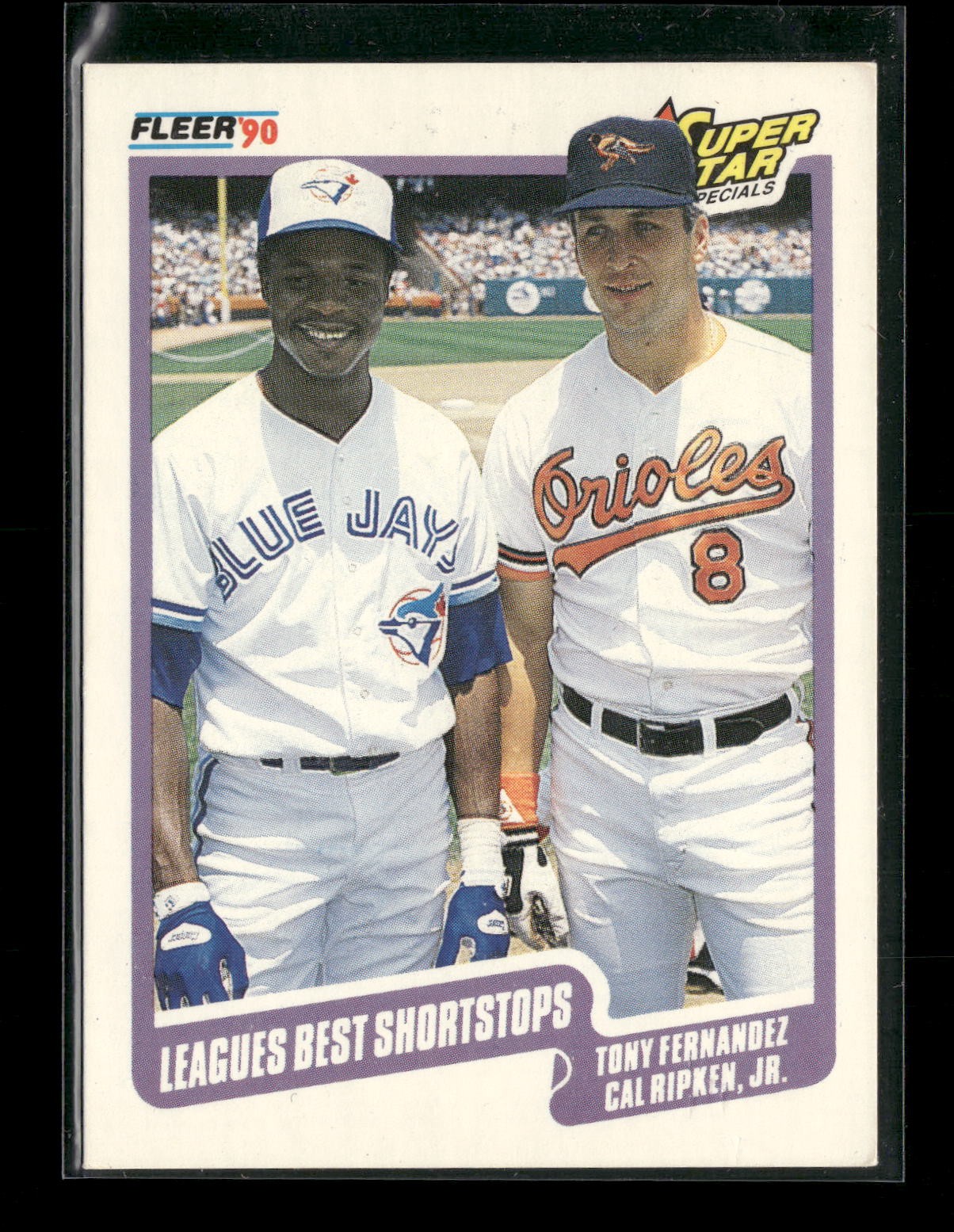 1990 Fleer #634b Cal Ripken Jr. Baltimore Orioles