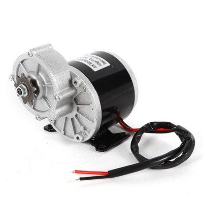 24V 350W Electric Motor W/ Gear 9 Teeth Sprocket 24 Volt 350 Watt MY1016Z3 US