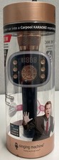 Singing Machine Carpool Karaoke Mic 2.0 - Black/Gold for parts