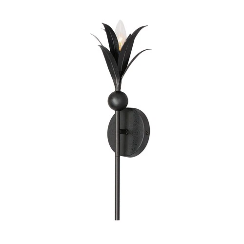 Anthracite One Light Wall Sconce from the Paloma Collection - Picture 1 of 4