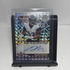 NNAMDI MADUBUIKE 2025 PANINI MOSAIC AUTOGRAPHS MOSAIC PRIZM AUTO PARALLEL #NME