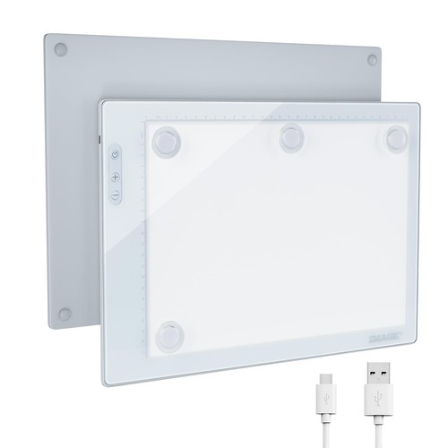 Almohadilla de luz LED A4 magnética recargable, almohadilla de rastreo, alimentada por USB ultrafina con... - Imagen 1 de 9