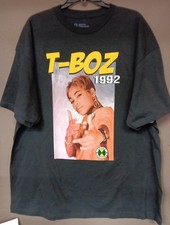   RARE  "T-Boz 92" TLC, CROSS COLOURS, GRAPHIC TSHIRT, BLACK, SIZE XL, NEW
