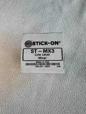 Radio Design RDL ST-MX3 3-Channel Line Input/Output Audio Mixer