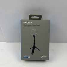GoPro Camera Shorty Mini Extension Pole Tripod Gopro Official Mount Black