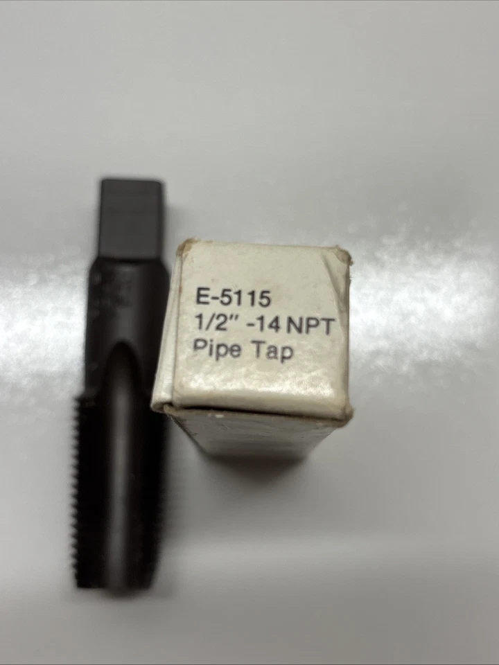 Vintage Ridgid Pipe Tap 1/2" NPT E5115, Made in USA - Image 2 of 3