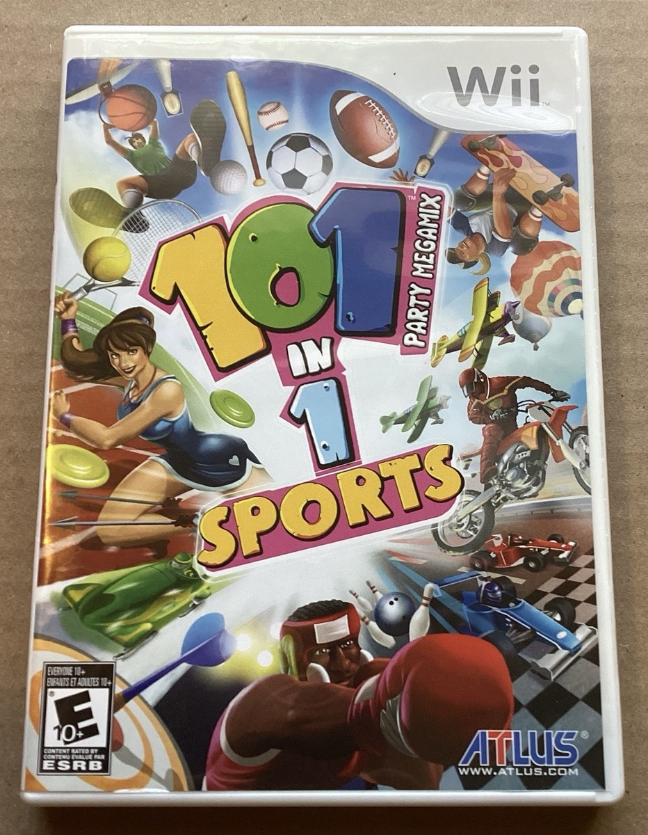 101 in 1 Sports Party Megamix (Wii, 2010, Nintendo/Atlus USA) | eBay
