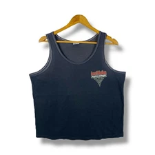 Vintage 90's LOCAL MOTION Hawaiian Surfboards Faded Surf Tank Tops Large Size