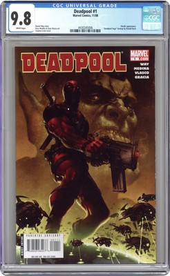 Deadpool 1A 1st Printing CGC 9.8 2008 4430345006