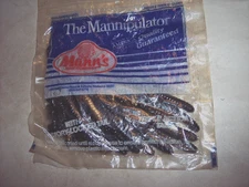 Manns Mannipulator Worm 7" Manns Worm Very Rare 19 Pack Discontinued Manns Lure