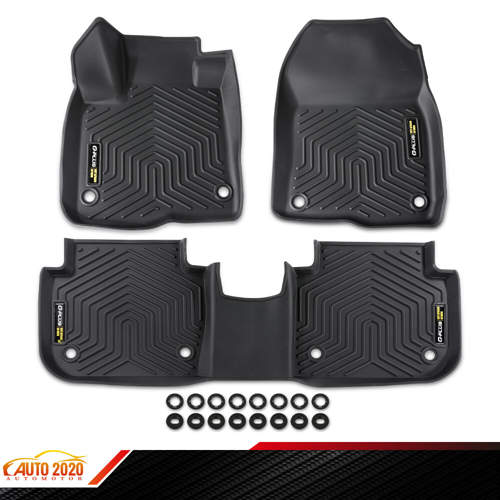Fit For 23-24 Honda CR-V CRV TPE All Weather Anti-Slip Car Liners 3x Floor Mats