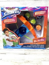 Nerf Super Soaker Storm Ball Wrist Rocket With 4 Water Absorbent Balls