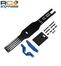 Soporte de chasis de torre de choque de aluminio Hot Racing Traxxas Mini XRT MXRT14M01