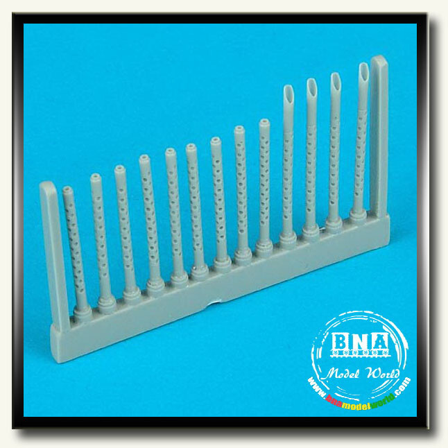 Quickboost 1/48 Scale B-17G Flying Fortress Gun Barrels for Revell/Monogram - QB48042 Quickboost 1/48 Scale B-17G Flying Fortress Gun Barrels for Revell/Monogram - QB48042