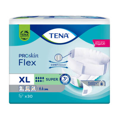TENA ProSkin Flex Super Gr. XL Inkontinenzvorlage (30 Stück)
